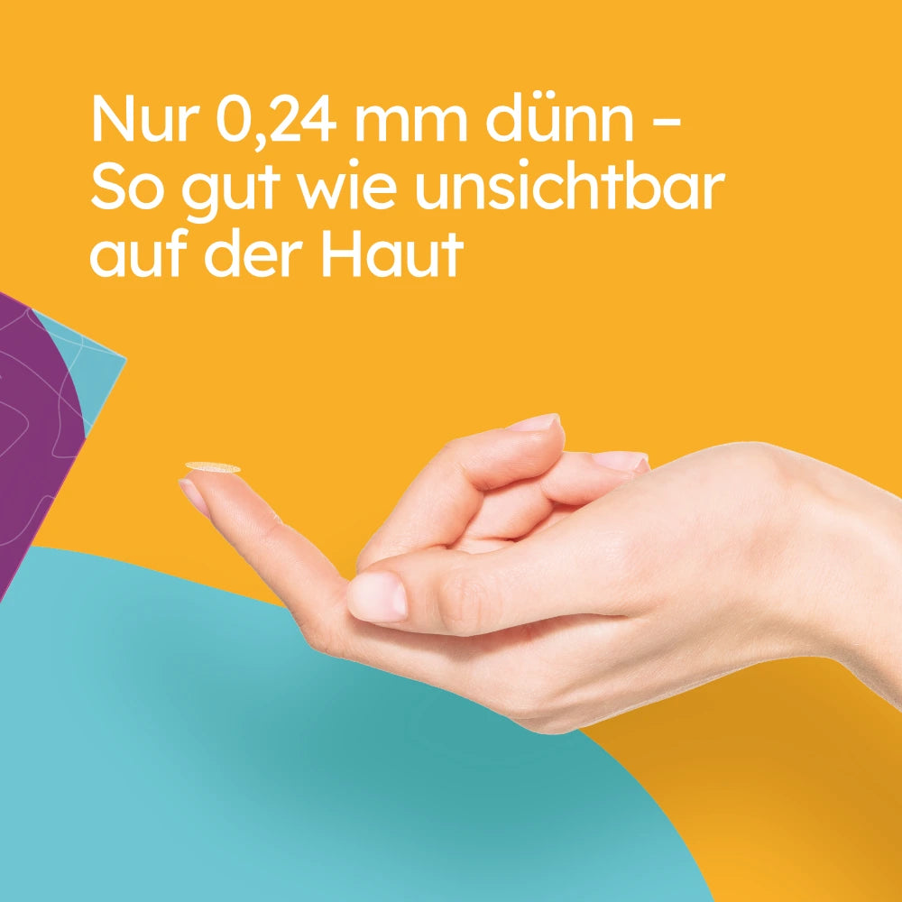 Nur 0,24mm dünn - so gut wie unsichtbar